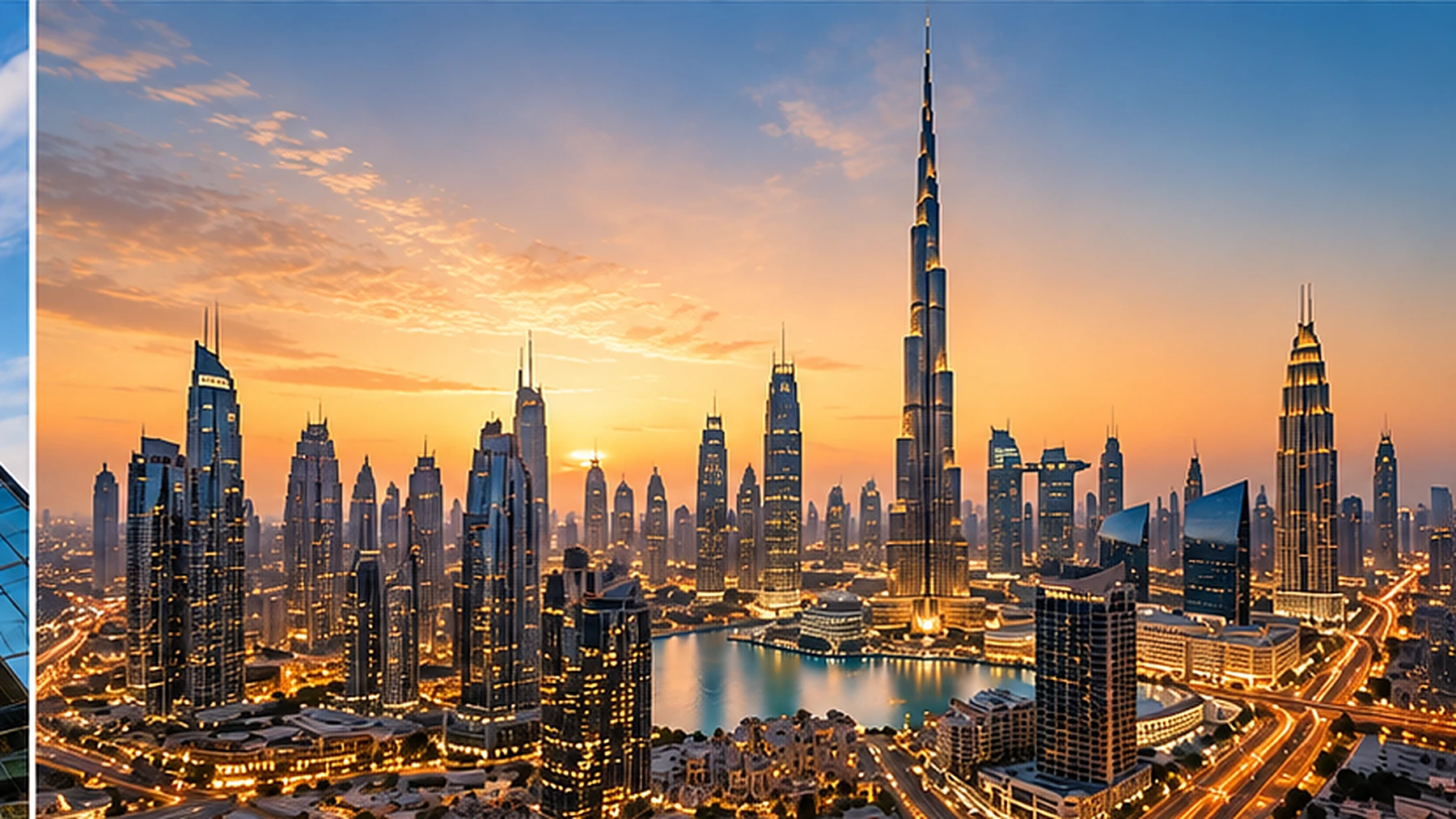 Dubai skyline representing business activity and cross-sector ventures in the UAE